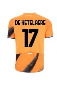 Fotbalové Dres Atalanta Charles De Ketelaere #17 Třetí Oblečení 2025-26 Krátký Rukáv